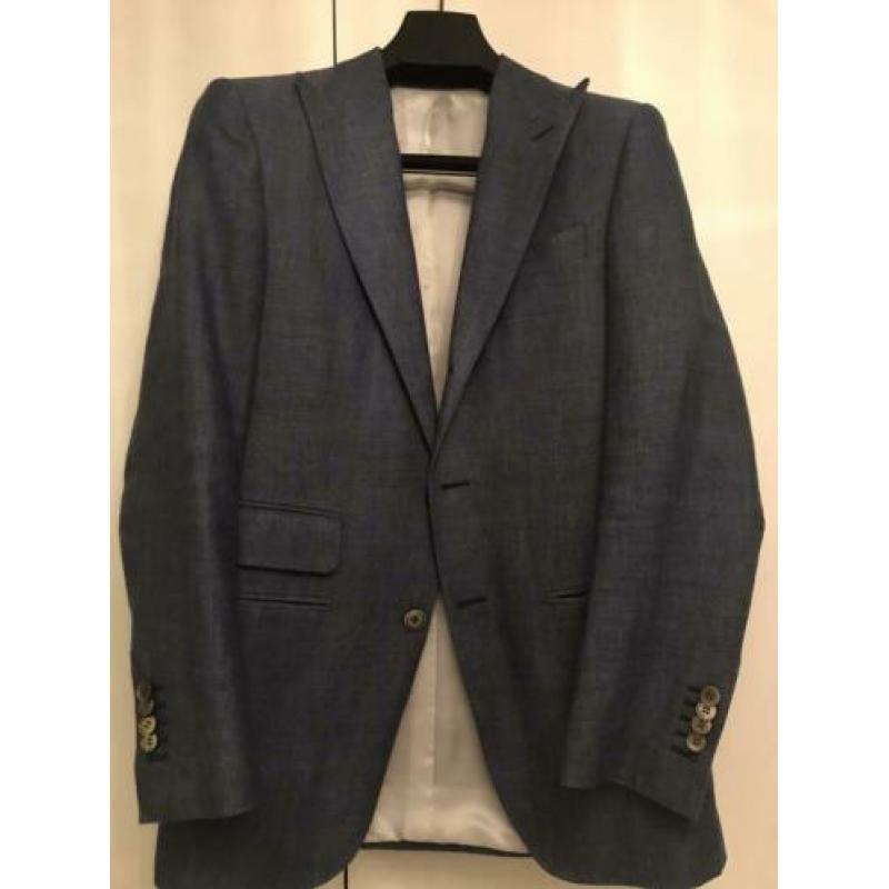 Suitsupply 2,5 knoops Washington jasje mt 46 van Wol/linnen
