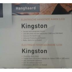 (NIEUW) Elektrische hanghaard Kingston + Afstandbediening