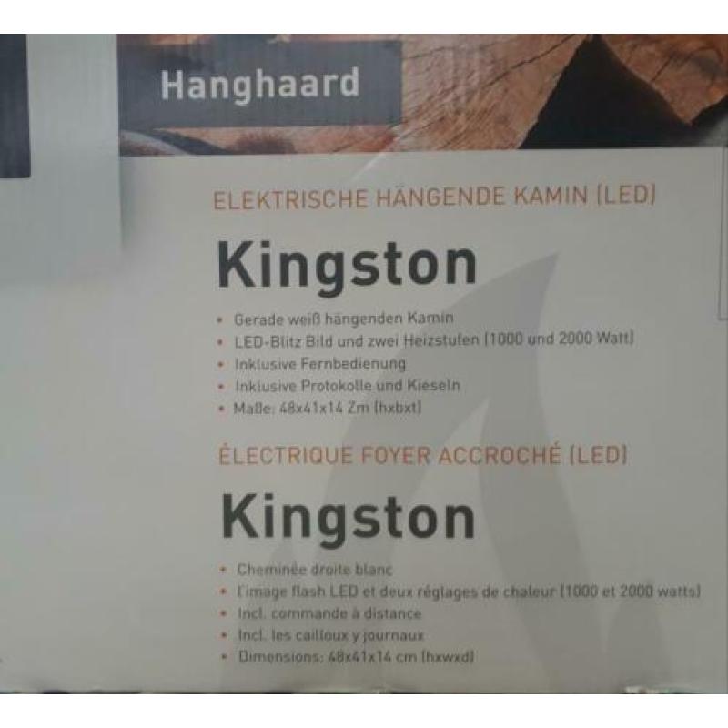 (NIEUW) Elektrische hanghaard Kingston + Afstandbediening