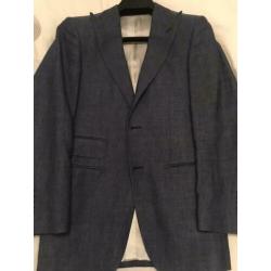 Suitsupply 2,5 knoops Washington jasje mt 46 van Wol/linnen