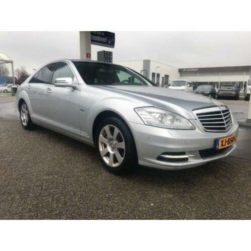 Mooie Mercedes S-Klasse 3.5 S400 Hybrid AUT 2009 Zilver
