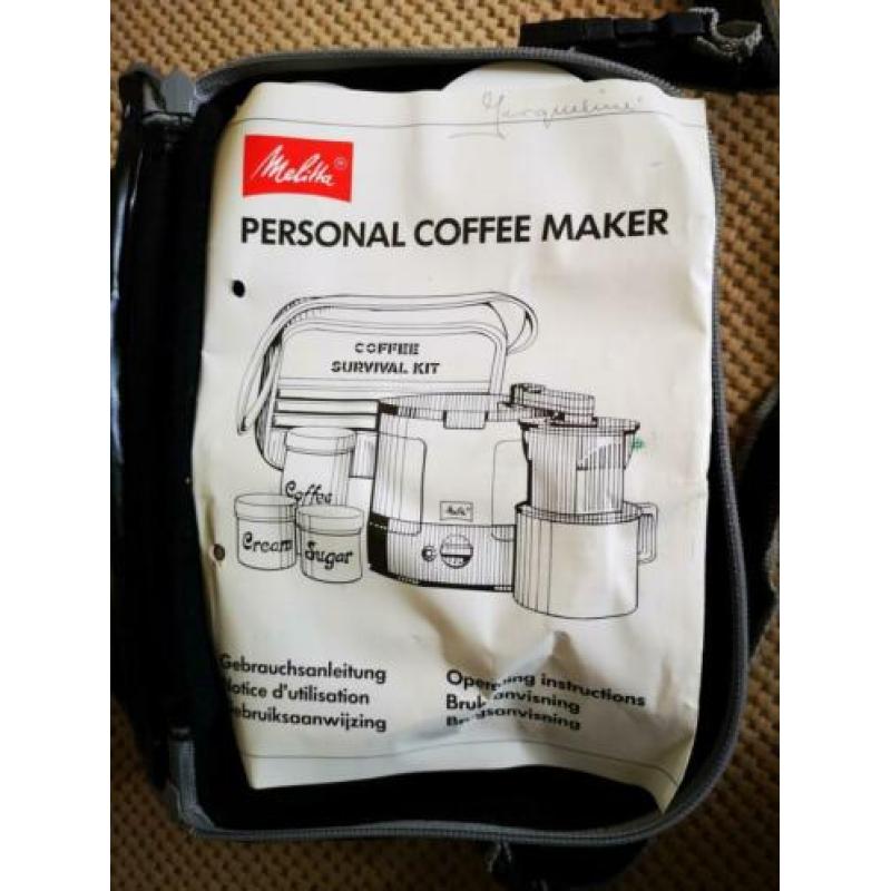 Coffee survival kit ongebruikt