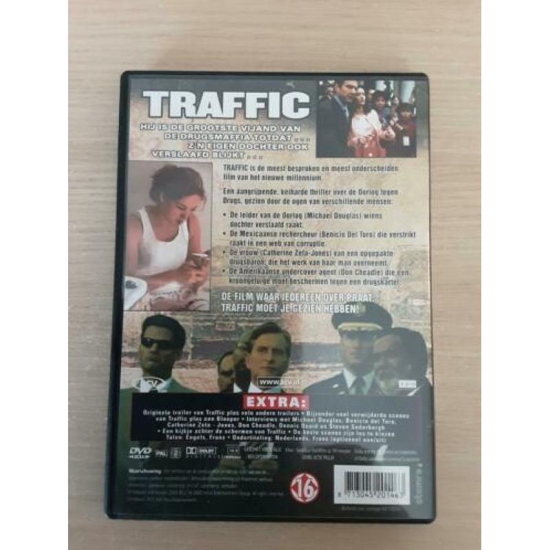 Films Traffic (Michael Douglas) veel films van 1euro 5+1grat