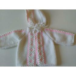 Baby jasje met los mutsje