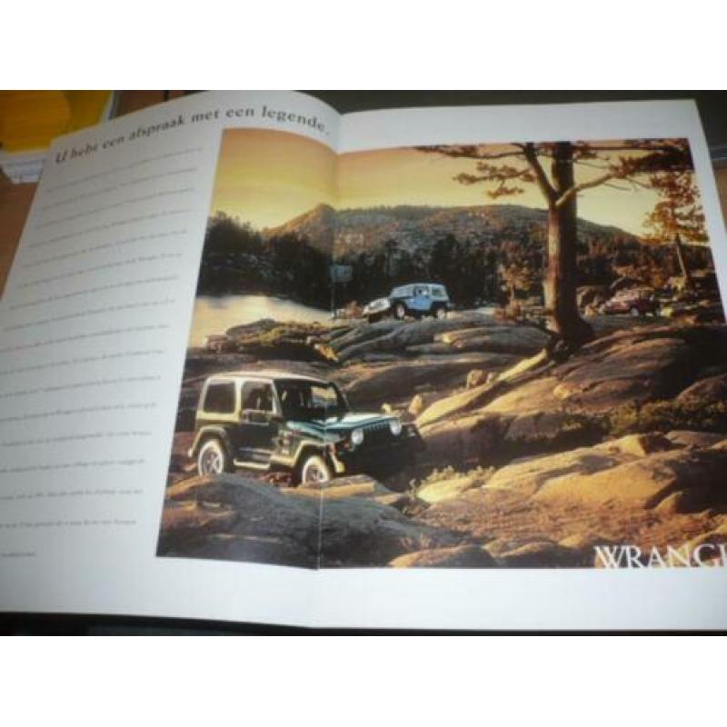 Folder USA Modellen JEEP UIT 1997