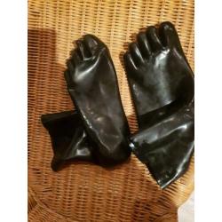 Latex sokken maat L