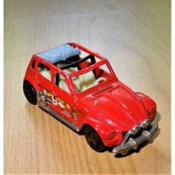 Citroën 2CV eend, Majorette. Schaal 1:60.