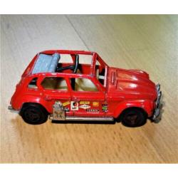 Citroën 2CV eend, Majorette. Schaal 1:60.