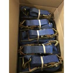 10 x spanbanden 5 ton 9 meter ergo-ratel