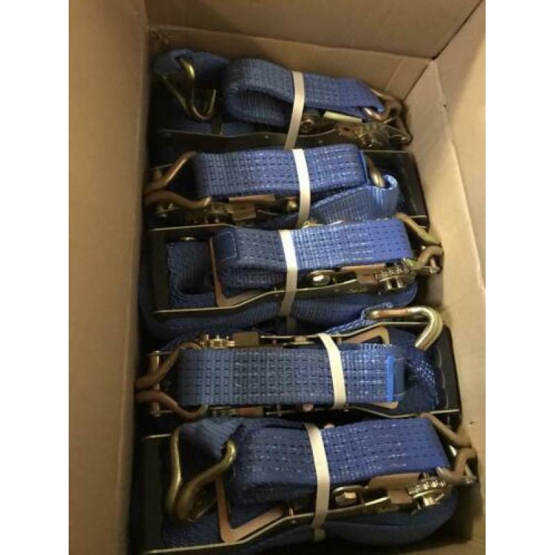 10 x spanbanden 5 ton 9 meter ergo-ratel
