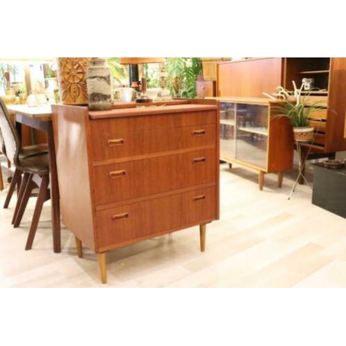 unieke deense ladenkast / bureau/kaptafel mid century design