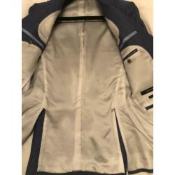 Suitsupply 2,5 knoops Washington jasje mt 46 van Wol/linnen