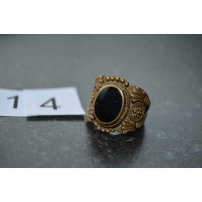 Vintage Ringen bling chunky statement, heel veel ringen (2)