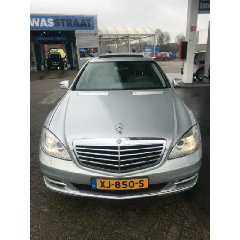 Mooie Mercedes S-Klasse 3.5 S400 Hybrid AUT 2009 Zilver