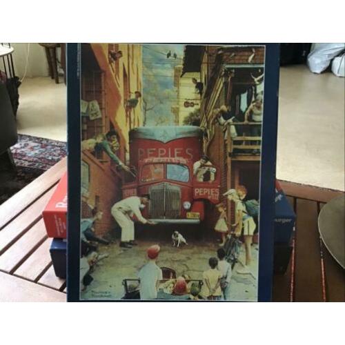 4 puzzels 1000 st oa Norman Rockwell