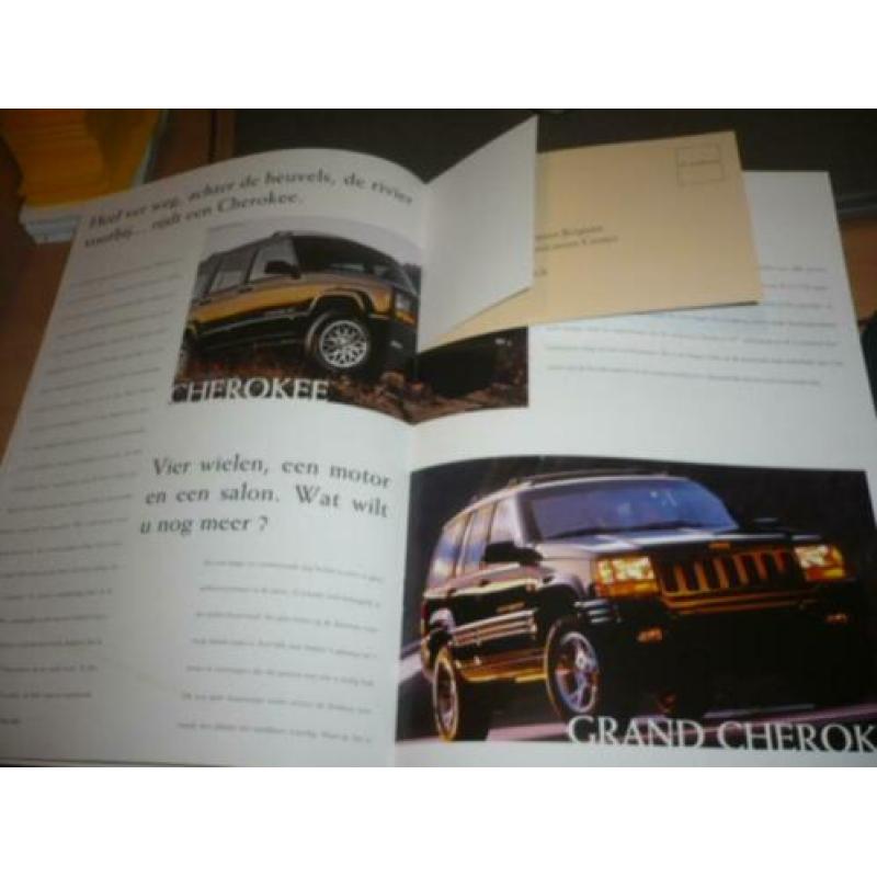 Folder USA Modellen JEEP UIT 1997