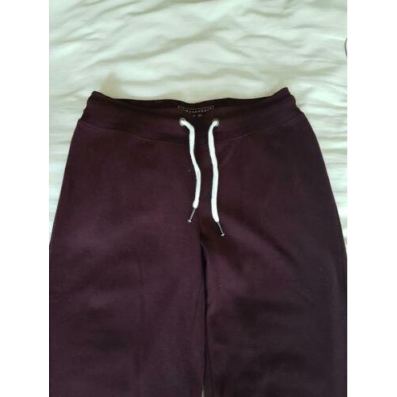 Dames joggingbroek paars maat S (36)