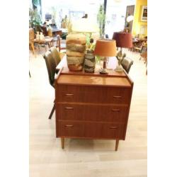 unieke deense ladenkast / bureau/kaptafel mid century design