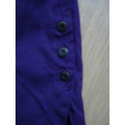 Nieuwe blauwe G-STAR denim spijker rok, wijdte 28 taillew 81