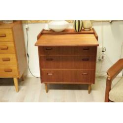 unieke deense ladenkast / bureau/kaptafel mid century design