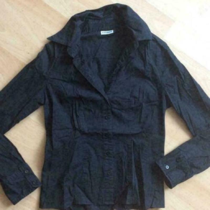 Blouse zwart STREET ONE (maat 38) stretch
