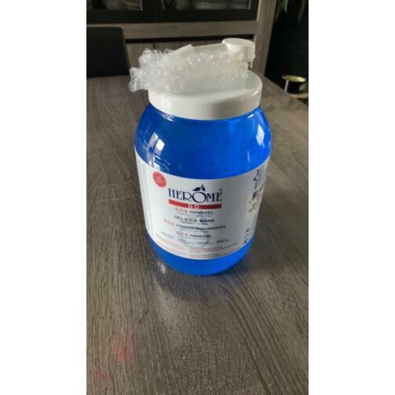 Herome desinfectie handgel 2,5 liter NIEUW