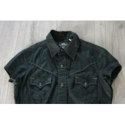 Zwart dames blouse G STAR, maat S (CE)