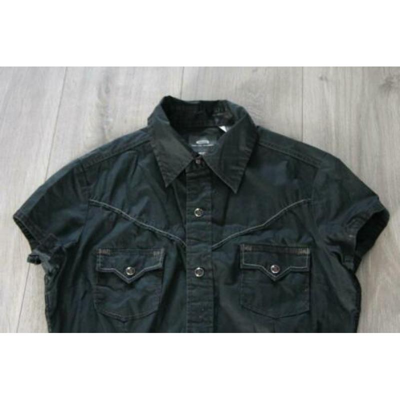 Zwart dames blouse G STAR, maat S (CE)