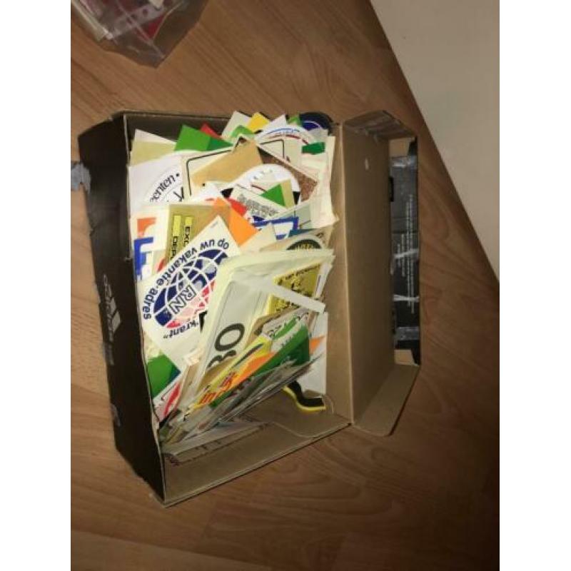 Stickers Schoenendoos * Verzameling Oude Jaren 60 STICKERS