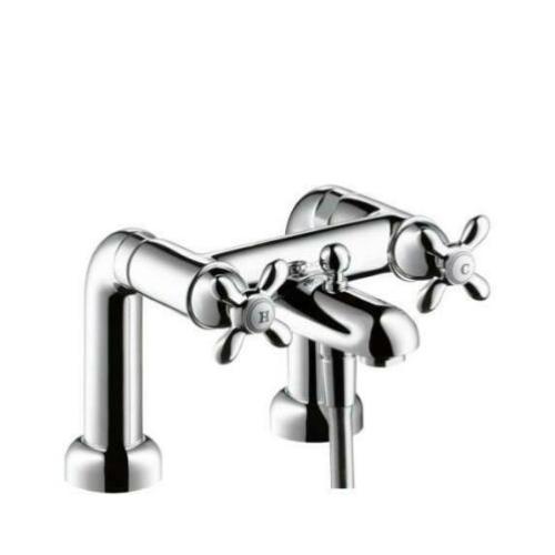Hansgrohe Axor Carlton badrandkraan met omstel chroom
