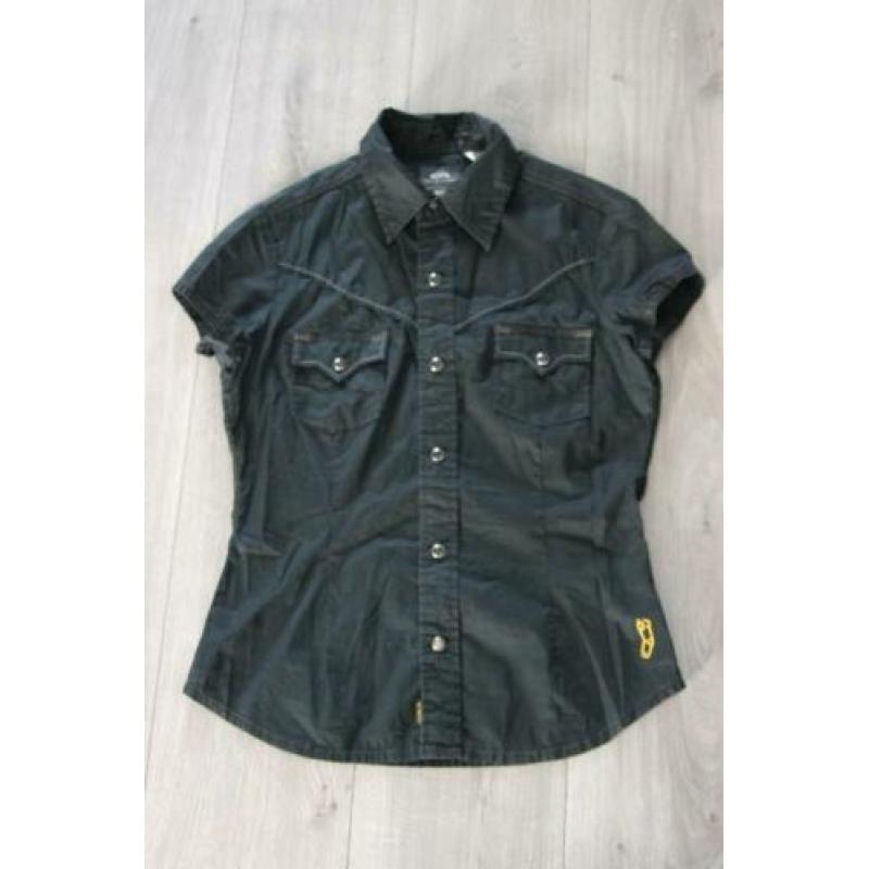Zwart dames blouse G STAR, maat S (CE)