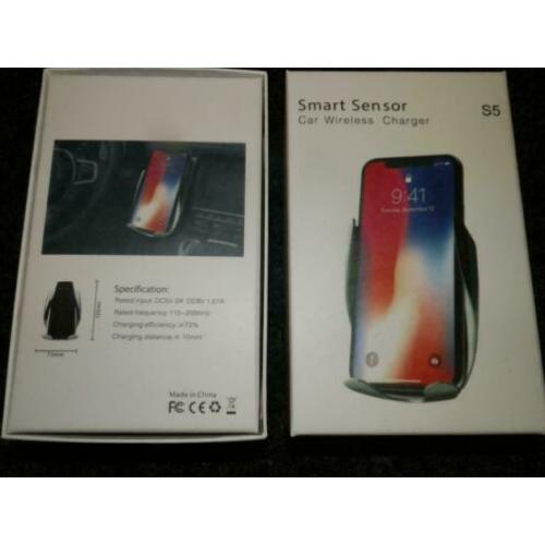 Smart sensor car wireless charger