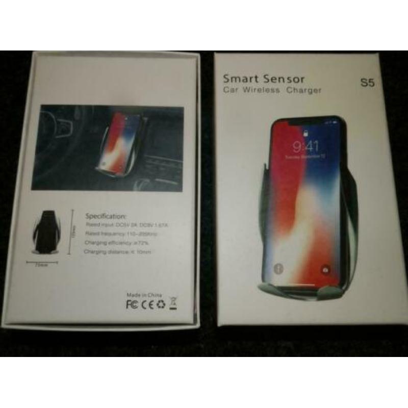 Smart sensor car wireless charger