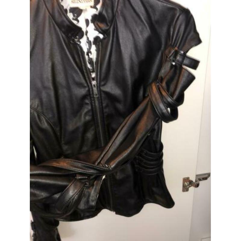 Reinders nep lederen jacket maat S
