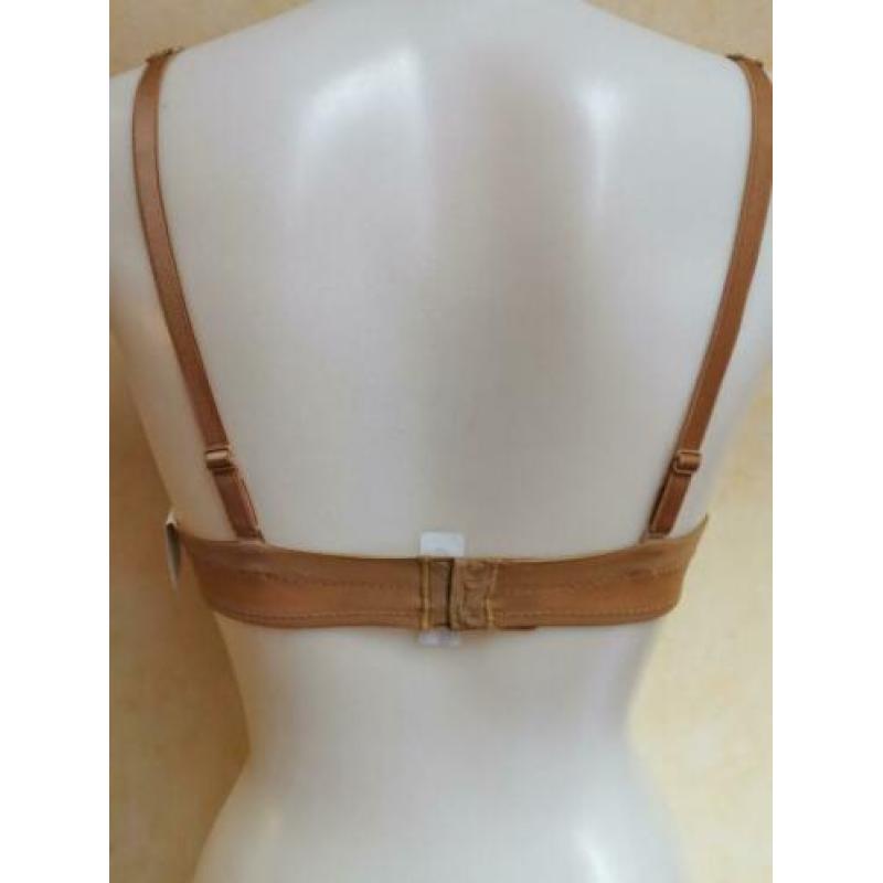 70A Nieuwe beige strapless beugel BH Marie Jo 70 A