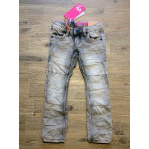 Nieuw jogg jeans spijkerbroek grijs meisje DDD merk 110