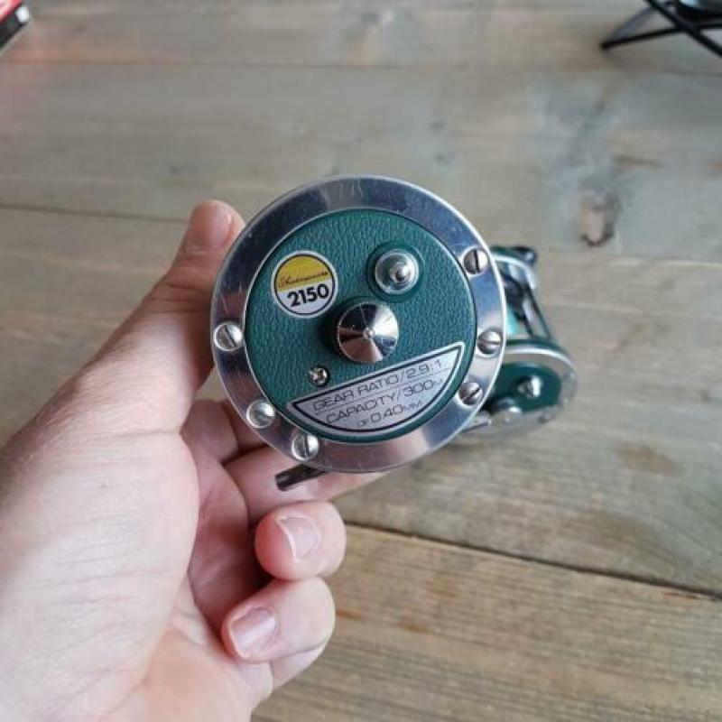 2 x Shakespeare 2150 Noris reel reeltje oldschool als Abu