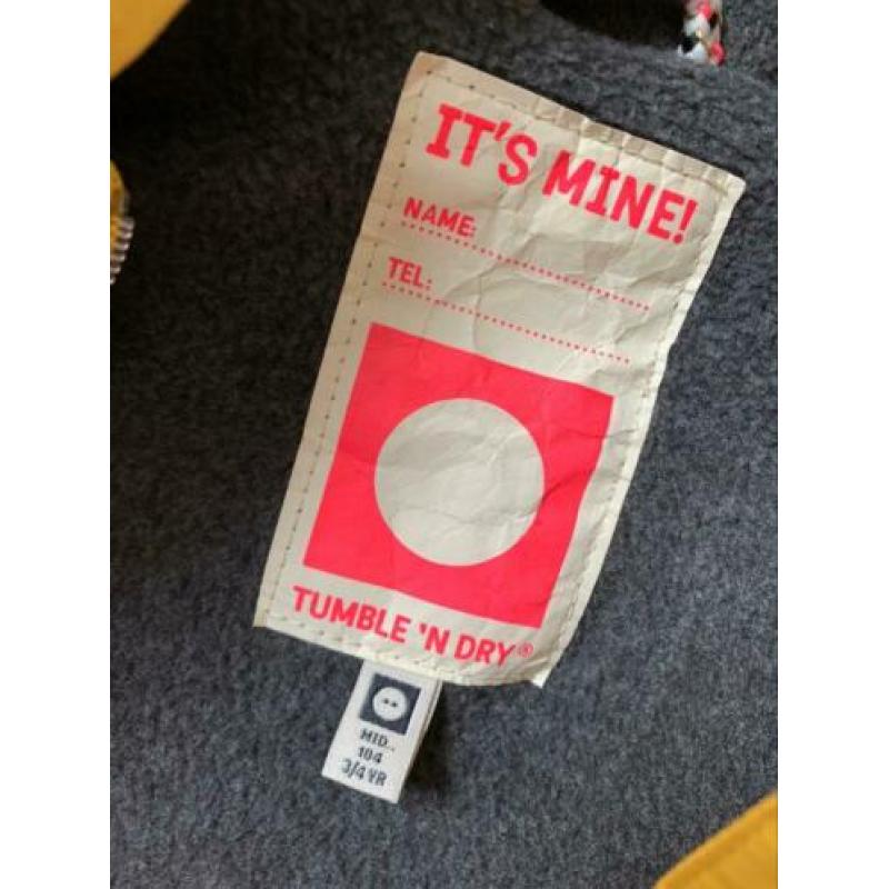 Tumble n dry meisjes jas nieuw! 104