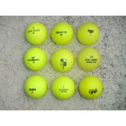 Zo goed als nieuwe golfballen