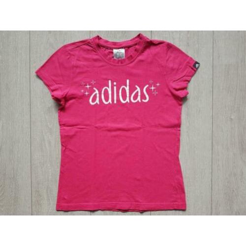 ZGAN ADIDAS Roze sport shirtje, mt 152
