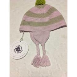 Petit Bateau babymuts 3-6 maanden, Nieuw