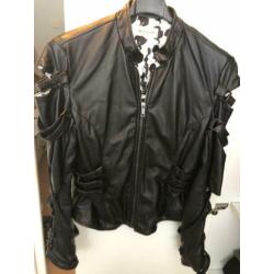 Reinders nep lederen jacket maat S