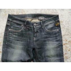 Zo goed als nieuwe G-star skinny spijkerbroek. Maat 27/32.