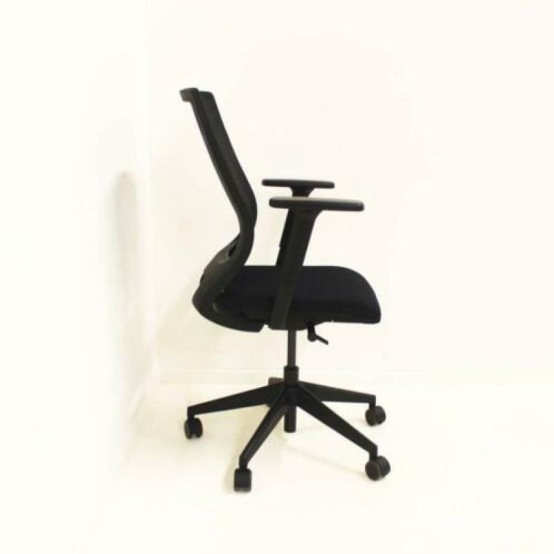 Techo Prime Bureaustoelen, Burostoelen, Zwart, Netweave