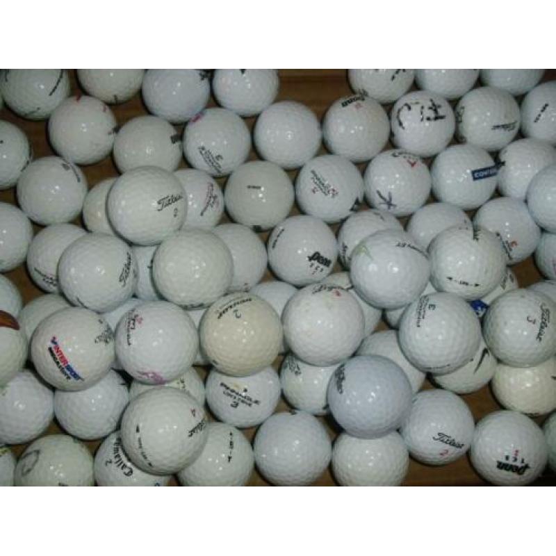 Zo goed als nieuwe golfballen