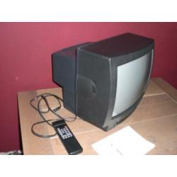 kleine Provision kleuren tv met afstandsbediening