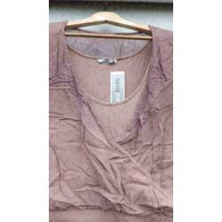 GREET LOOKS apart caramelkleurig jurk mt 52