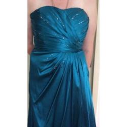 aanbieding zwarte galajurk maat 34 36 38 40