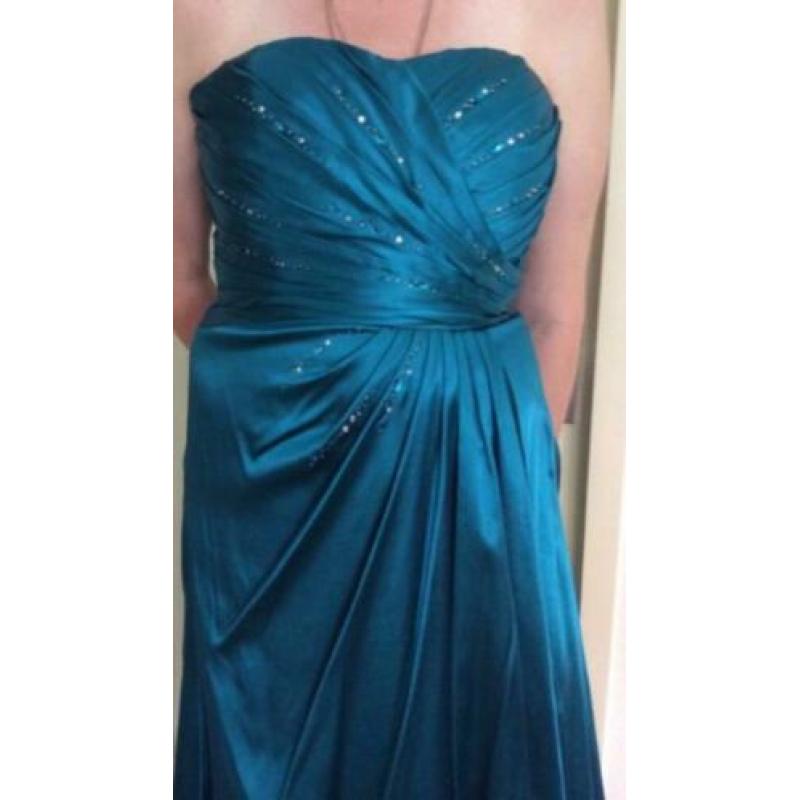 aanbieding zwarte galajurk maat 34 36 38 40