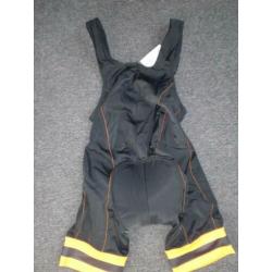NIEUW fietsbroek bibshort AGU PRO orange - maat M